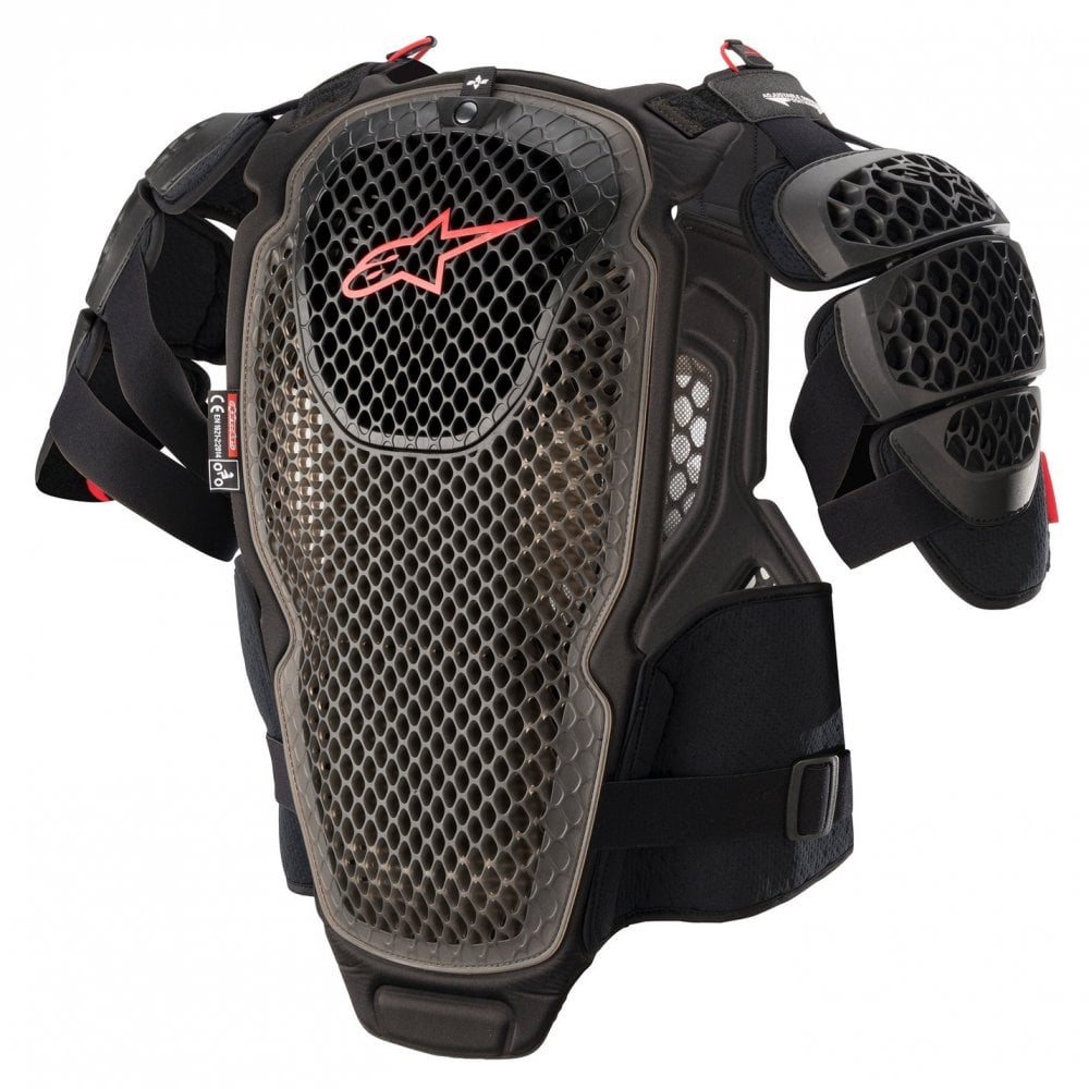 Alpinestars MX | MTB Chest Armour - A-6 (Black/Anthracite/Red)