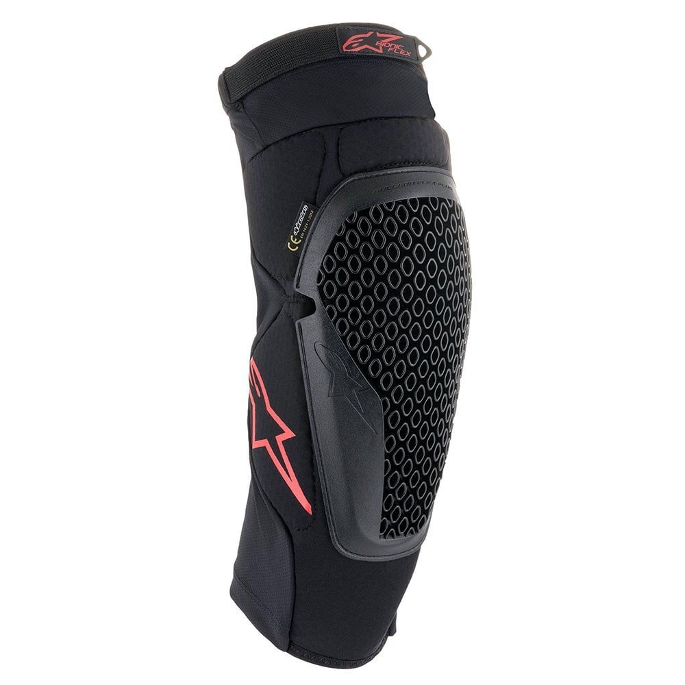 Alpinestars MX | MTB Knee Armour - Bionic Flex (Black/Red)