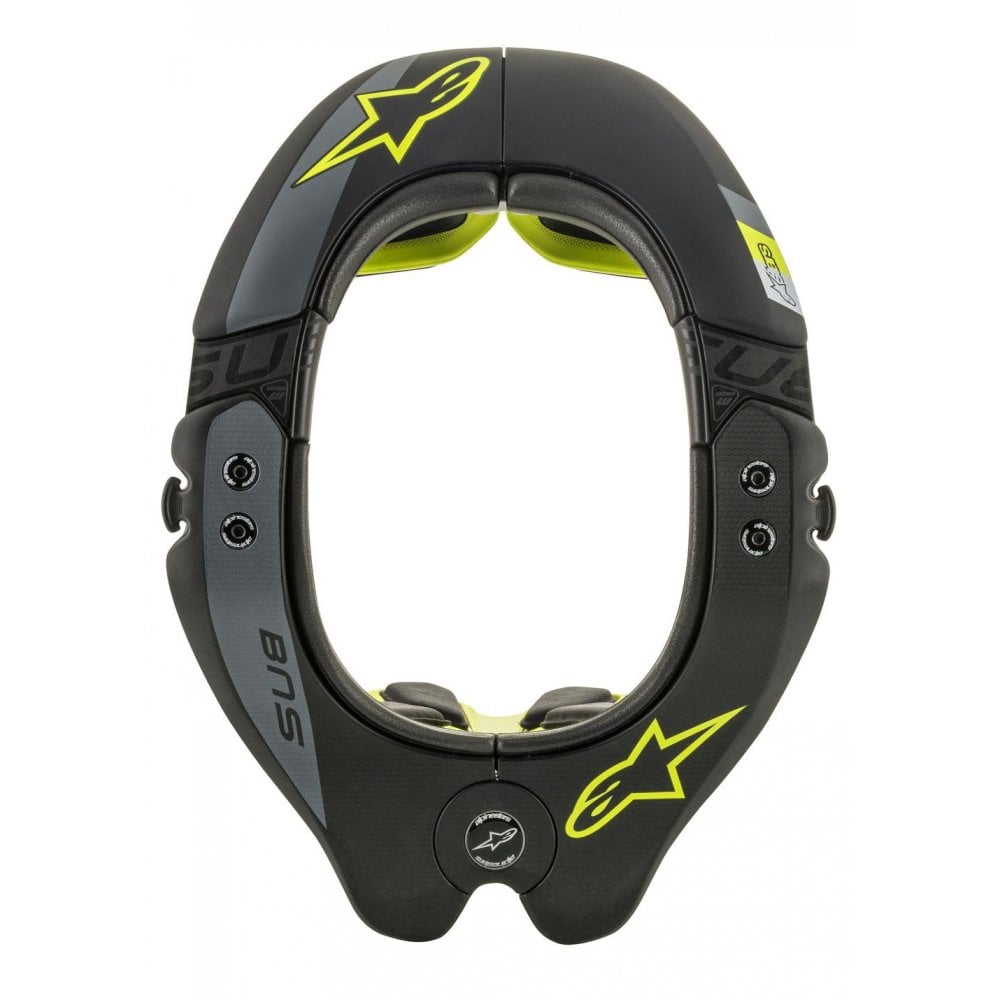 Alpinestars MX | Enduro Neck Brace - BNS Tech-2 (Black/Fluo Yellow)