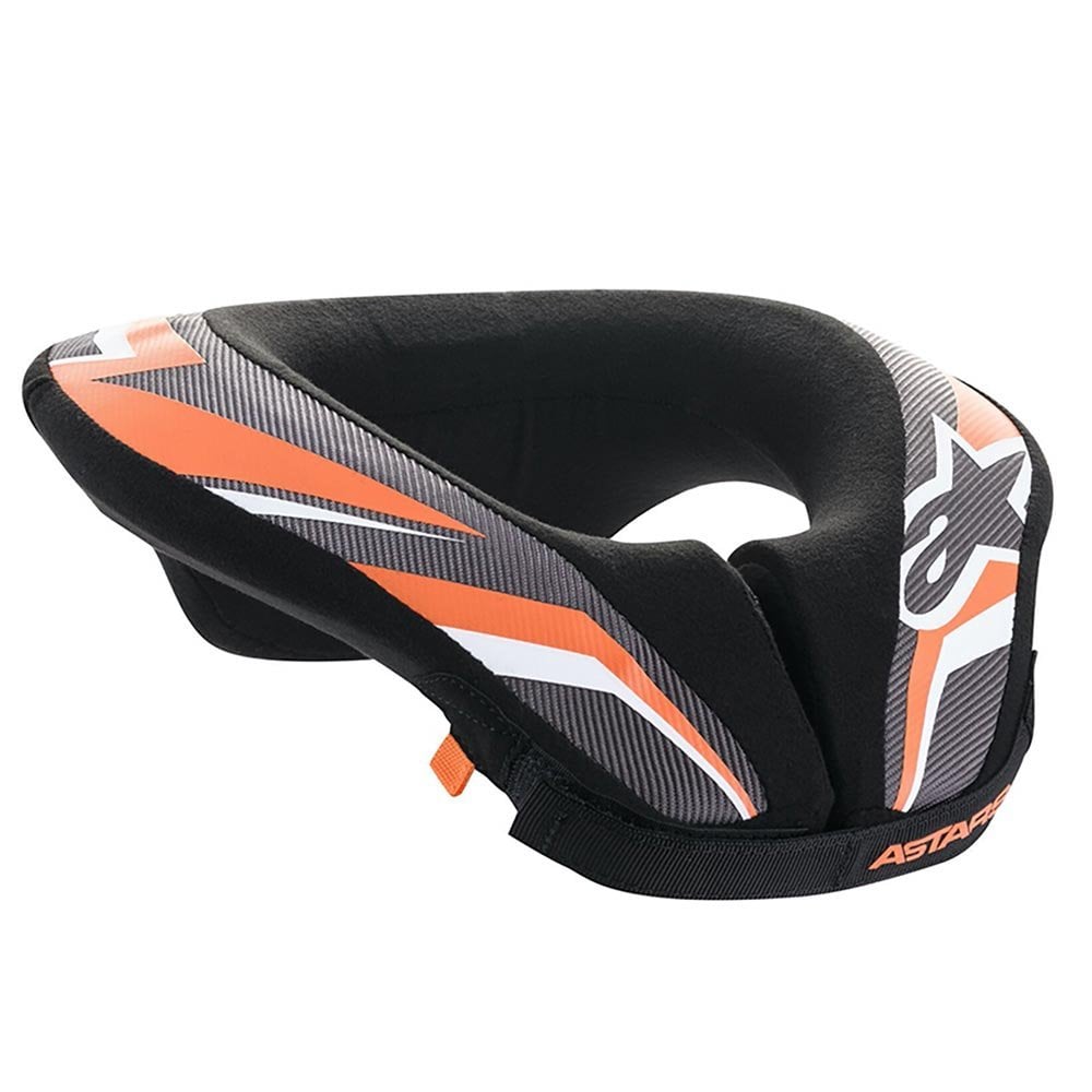 Alpinestars Youth MX | MTB Neck Roll - Sequence (Black/Anthracite/Orange)