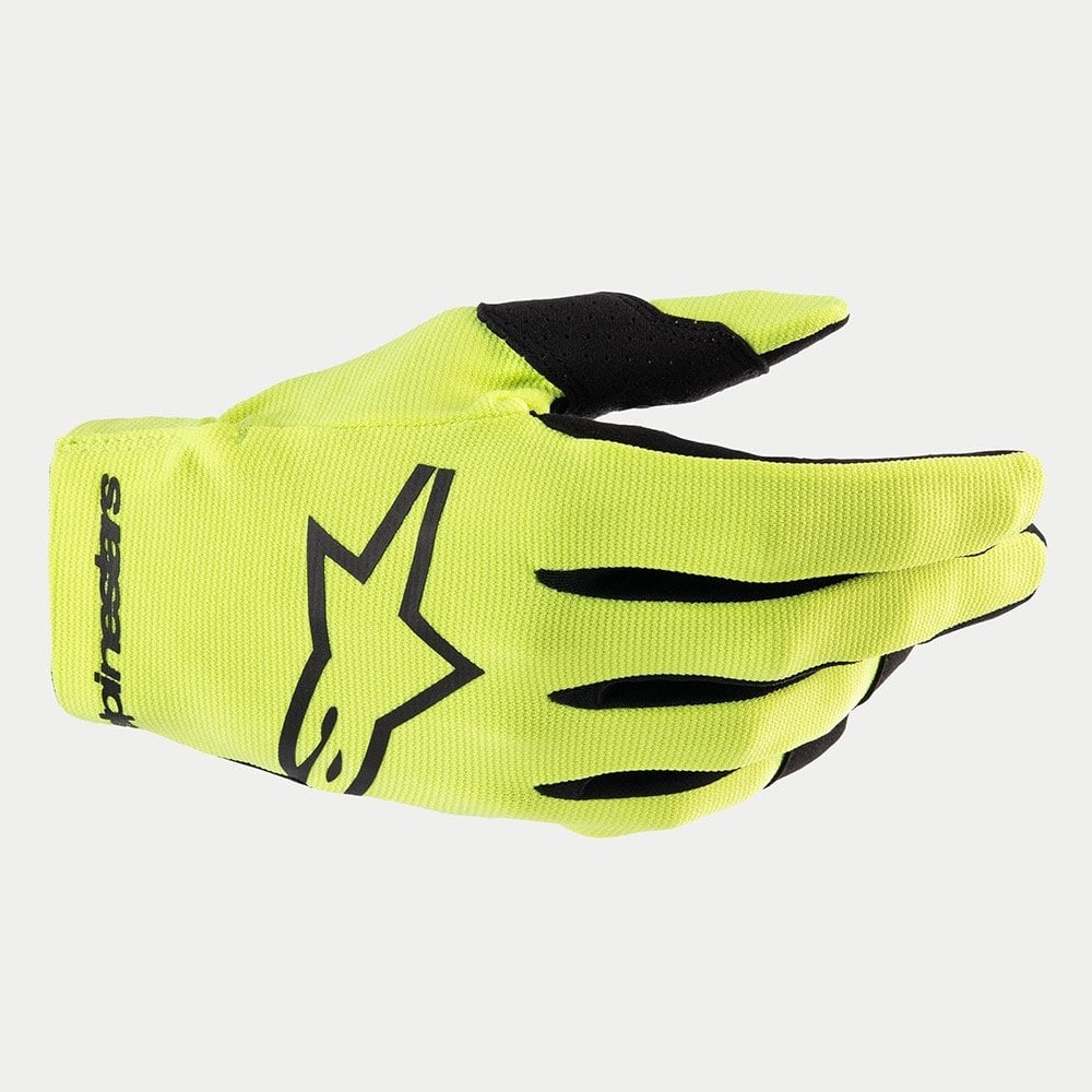 Alpinestars (MX26) Youth & Kids MX Gloves - Radar (Yellow Fluo/Black)