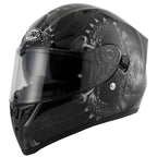Vcan H128 Drogon Motorcycle Helmet (Black/Grey)