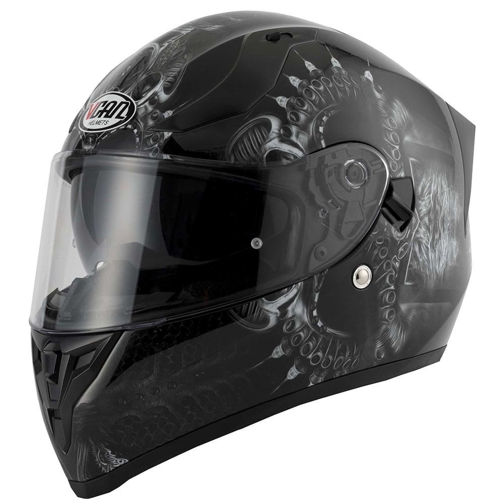 Vcan (2025) Helmet - H128 Drogon 22.06 (Black/Grey)