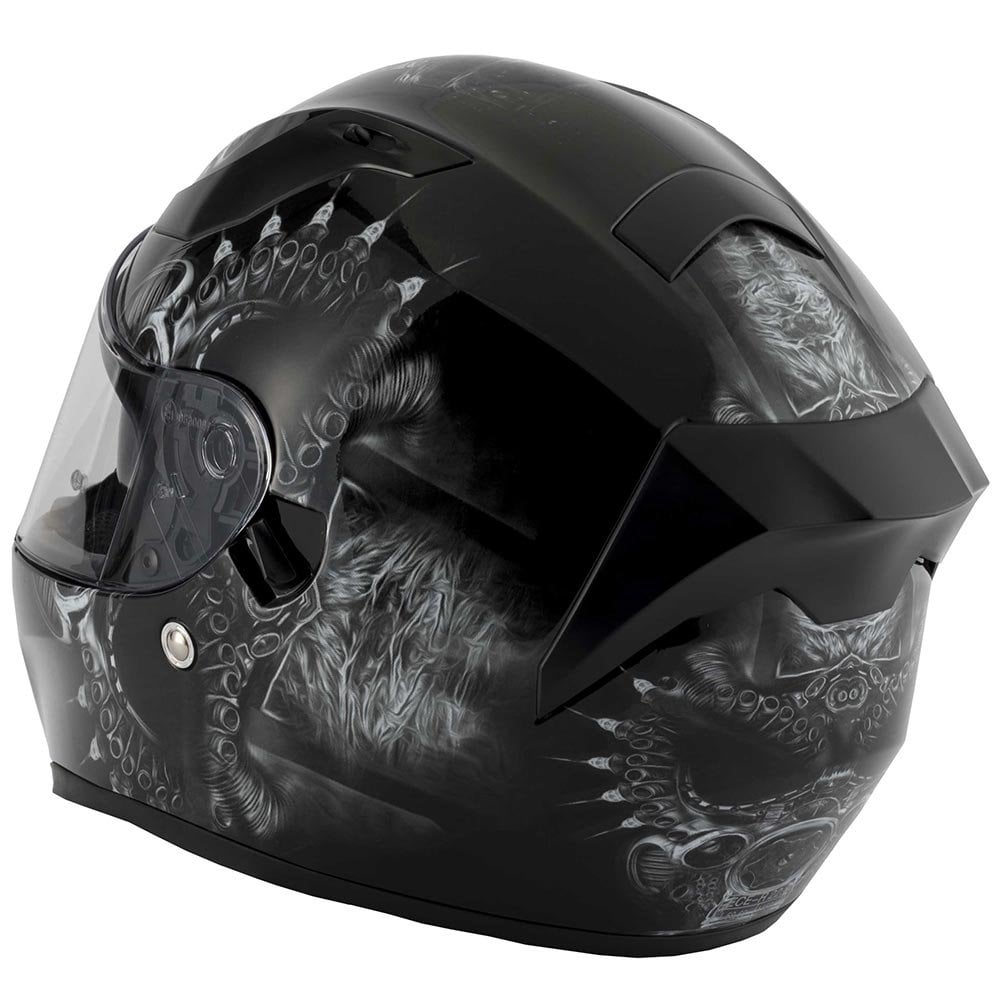Vcan (2025) Helmet - H128 Drogon 22.06 (Black/Grey)