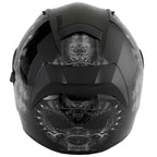 Vcan H128 Drogon Motorcycle Helmet (Black/Grey)
