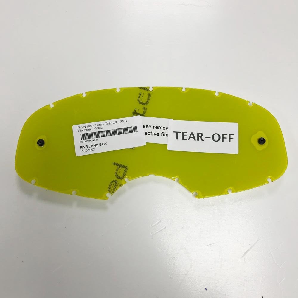 Rip N Roll - Lens (Tear-Off) - RNR Platinum
