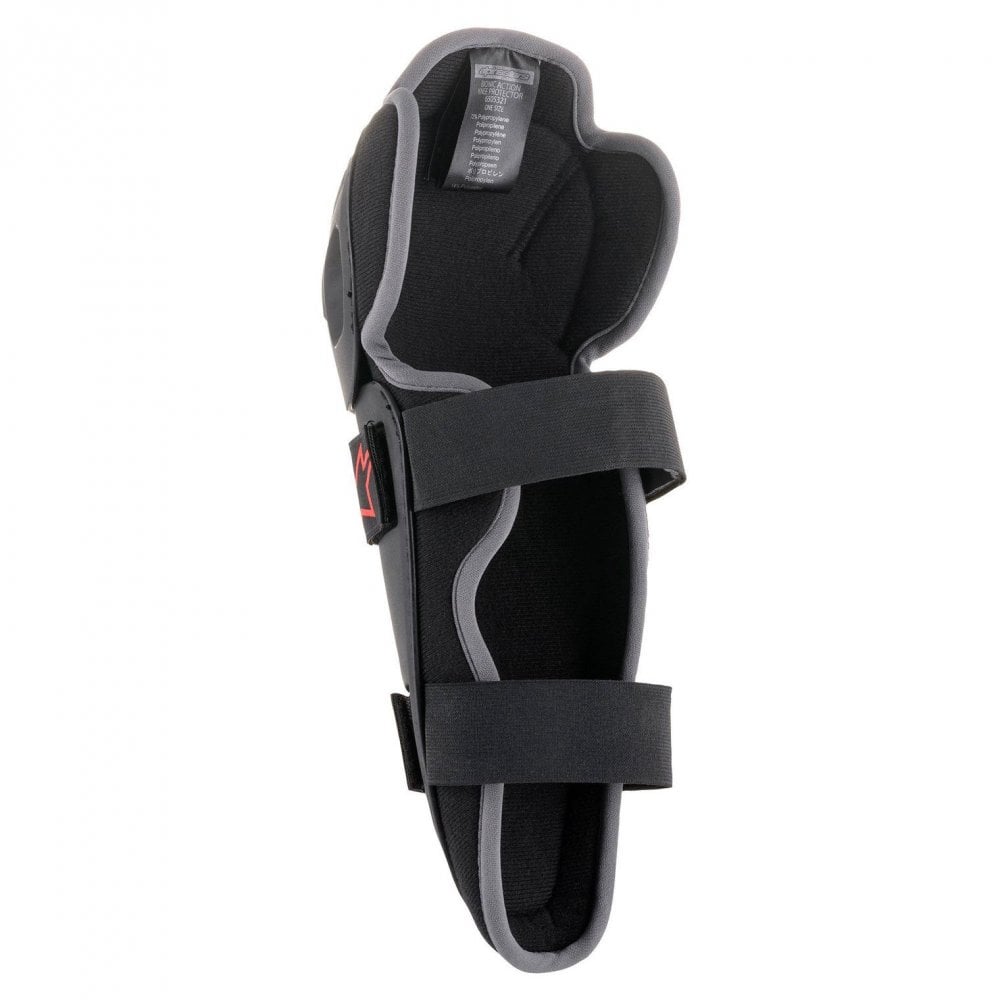 Alpinestars Motocross Knee Armour - Bionic Action (Black/Red)