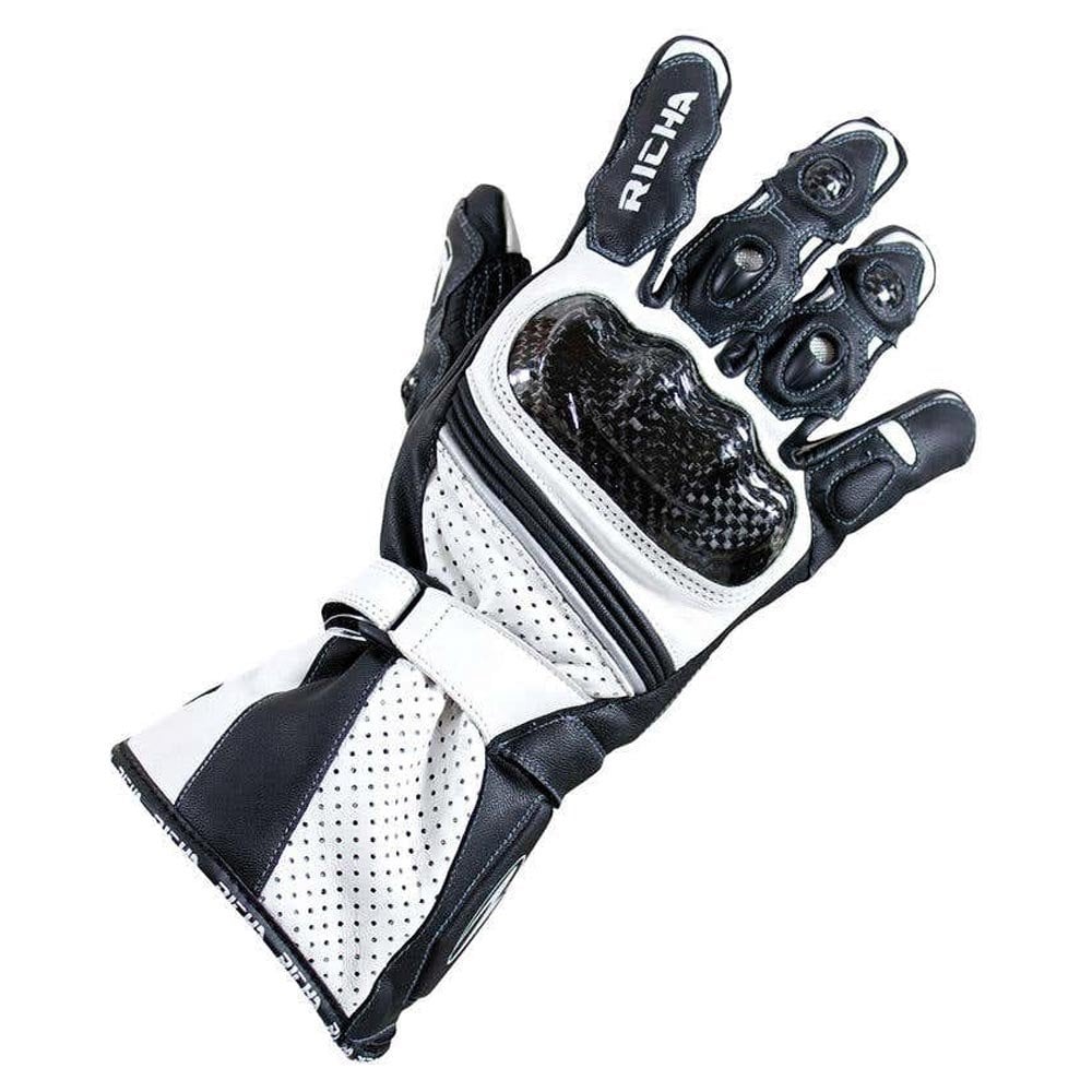 Richa (2025) Gloves - Ravine (Black/White)