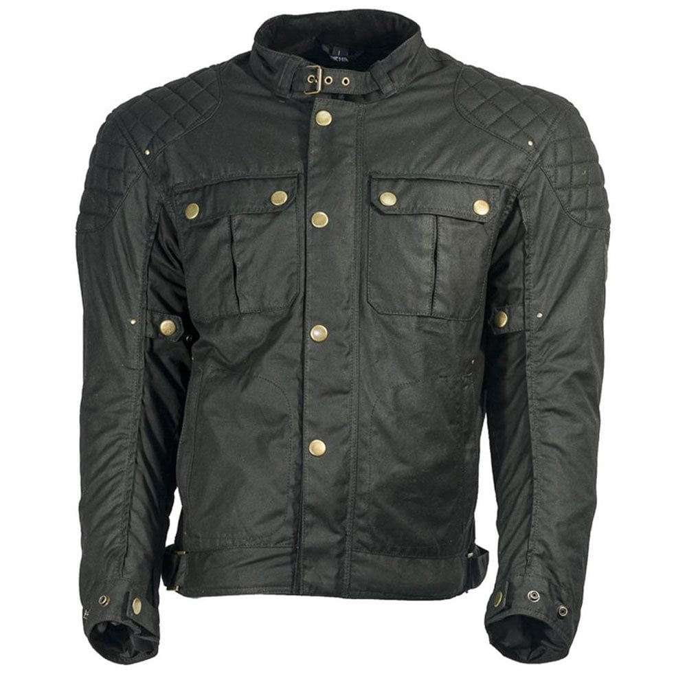 Richa (2025) Jacket - Scrambler 2 Wax (Black)