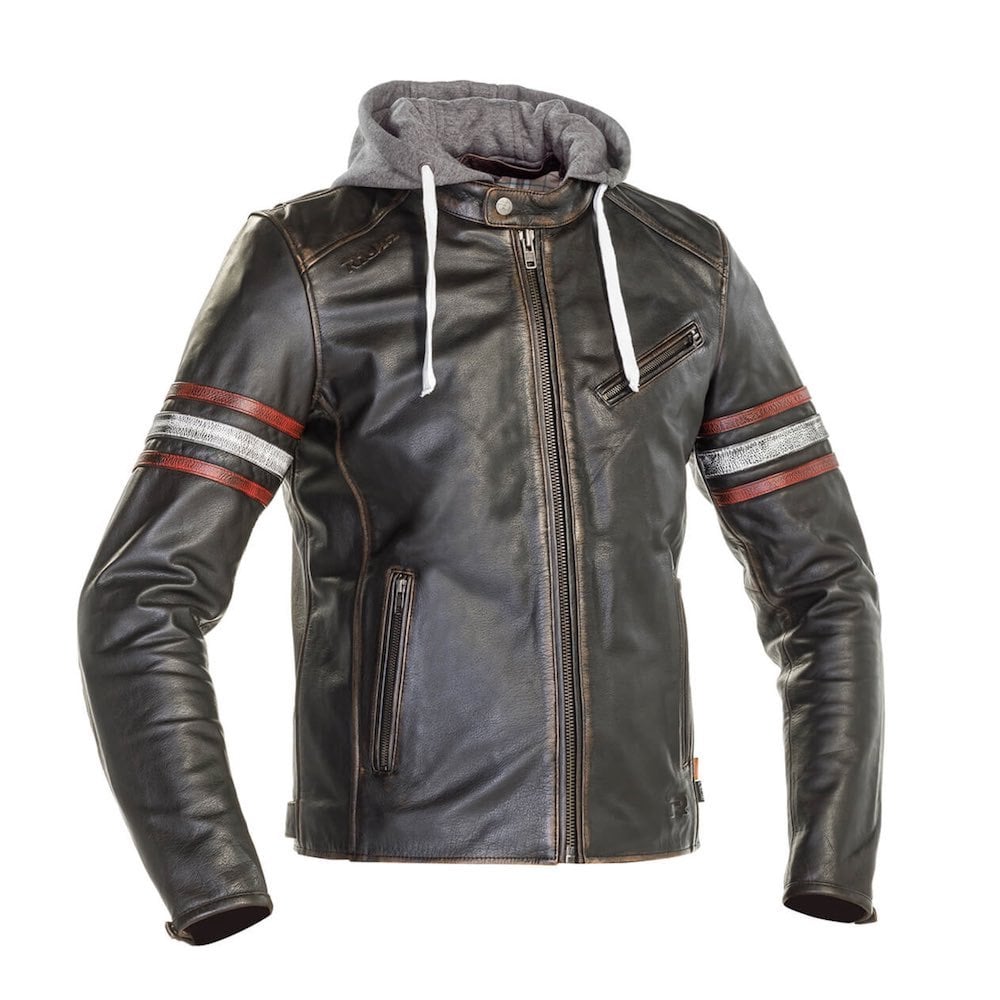 Richa (2025) Jacket - Toulon 2 Leather (Black/Red)