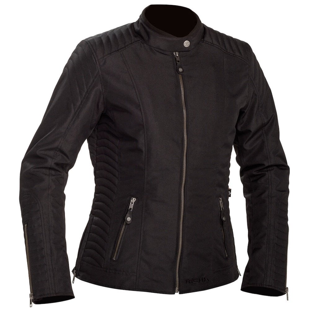 Richa (2025) Women's Motorcycle Jacket - Lausanne Textile (Black)