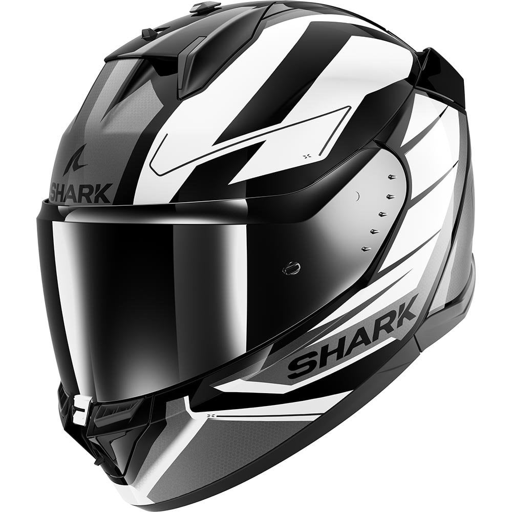 Shark (2025) Helmet - (2206) D-Skwal 3 Sizler - White/Black