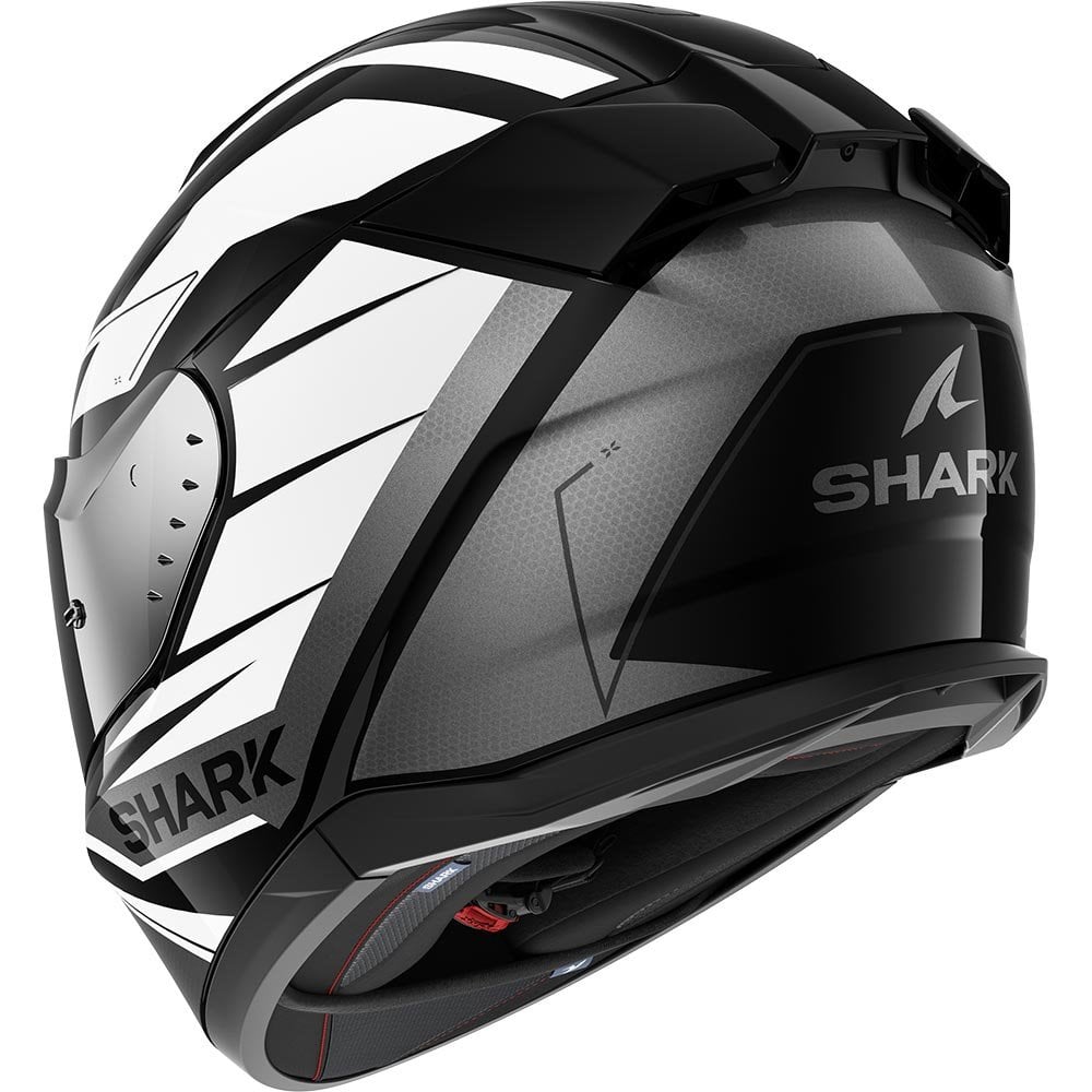 Shark (2025) Helmet - (2206) D-Skwal 3 Sizler - White/Black