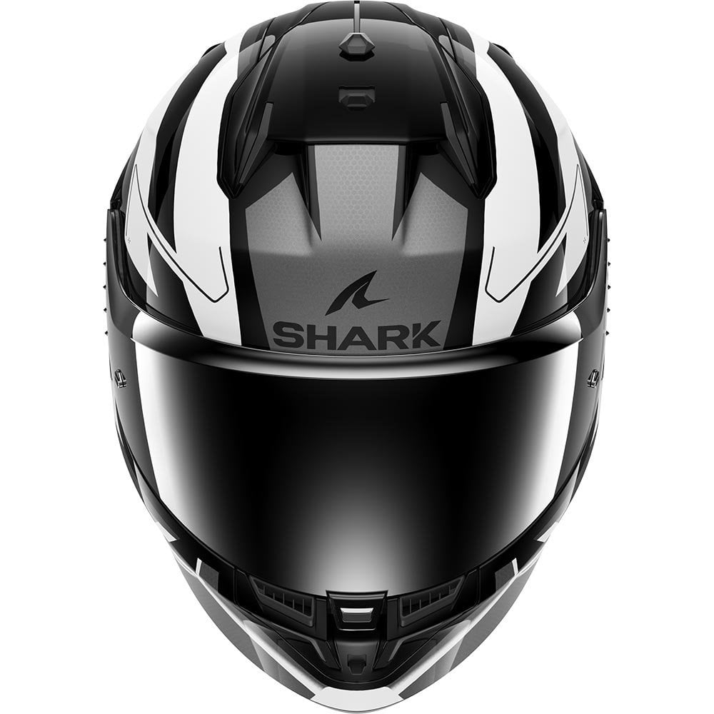 Shark (2025) Helmet - (2206) D-Skwal 3 Sizler - White/Black