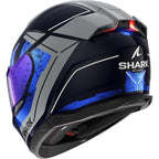 Shark (2025) Helmet - Skwal I3 Rhad - Blue/Silver