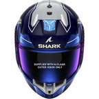 Shark (2025) Helmet - Skwal I3 Rhad - Blue/Silver