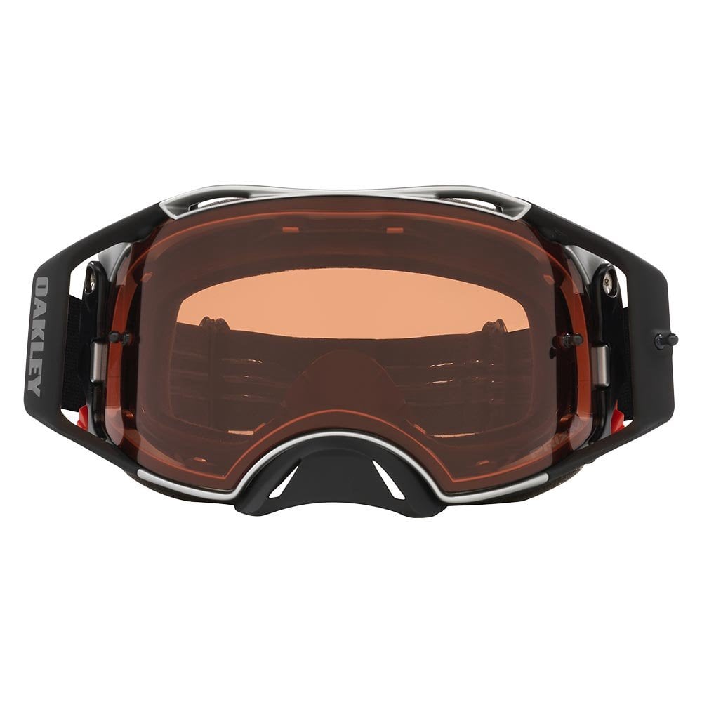 Oakley Airbrake Goggles - TUFF BLOCKS (Gunmetal/Black) PRIZM Bronze Lens