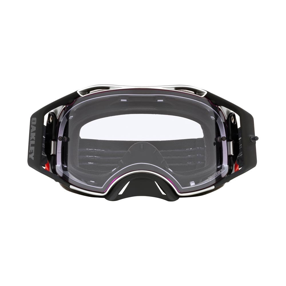 Oakley Airbrake Goggles - TUFF BLOCKS (Gunmetal/Black) PRIZM Low Light Lens