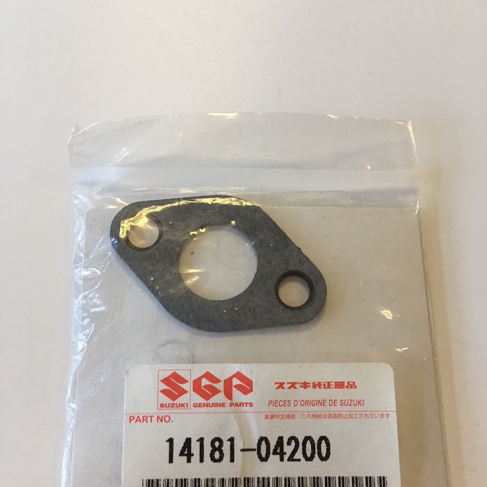 Suzuki Genuine Part - LT50/LT-A50 ATV Quad Muffler Exhaust Gasket - 14181-04200-000