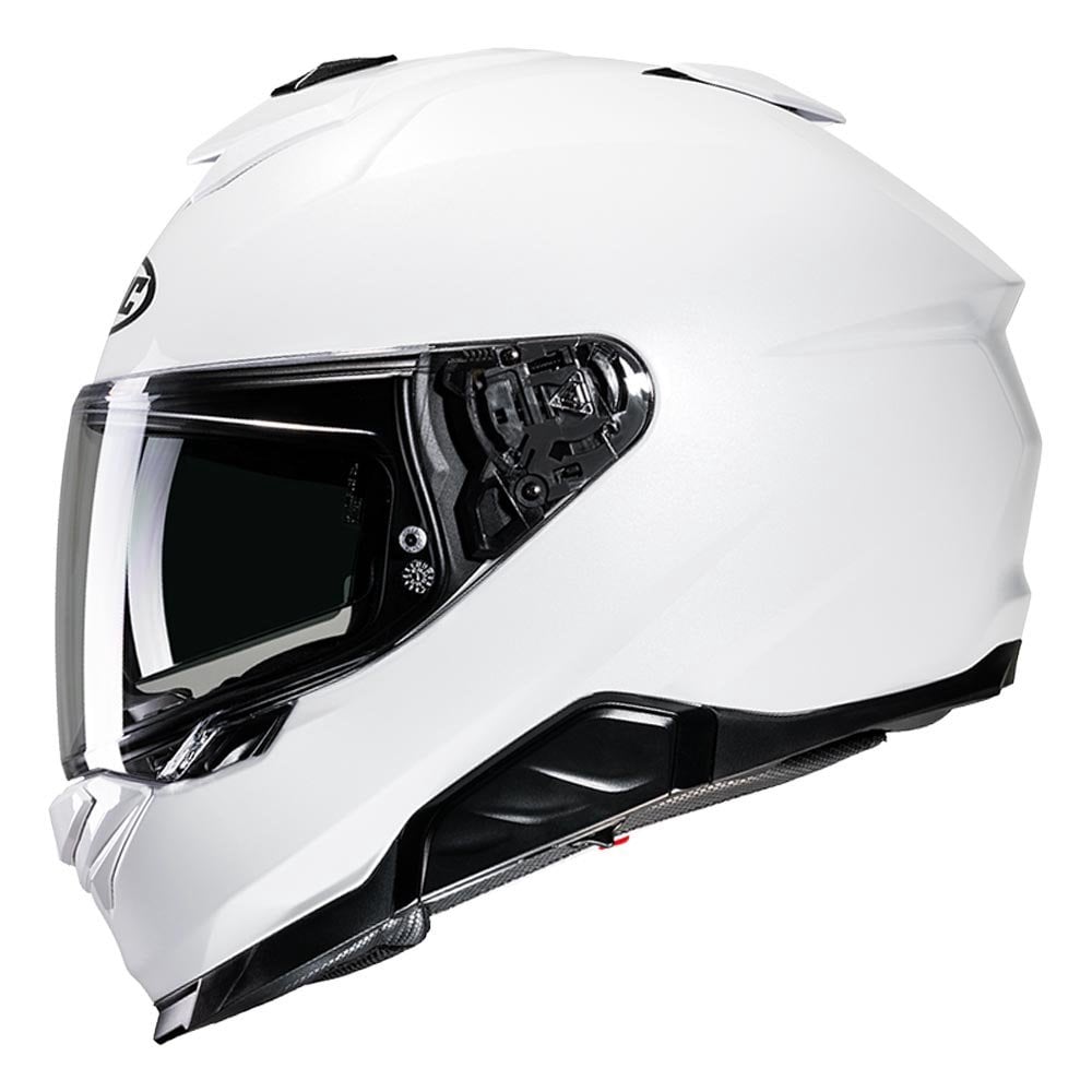 HJC (2025) Helmet - I71 Plain (Pearl White)