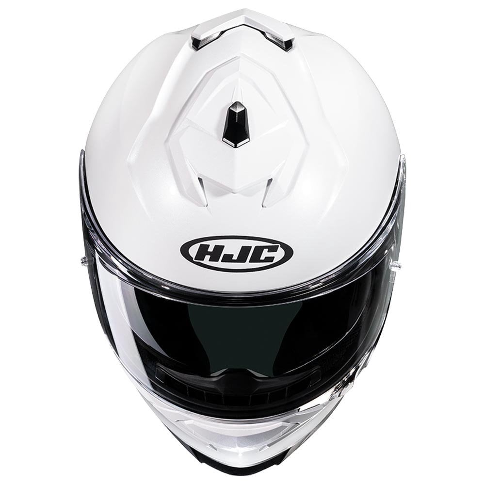 HJC (2025) Helmet - I71 Plain (Pearl White)