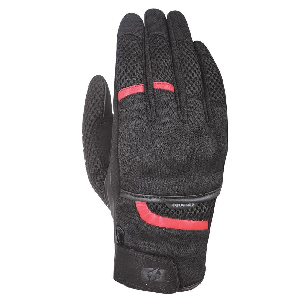 Oxford (2025) Gloves - Brisbane Air Short (Black/Red)