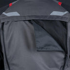 Oxford (SALE) Motorcycle Textile Jacket - Rockland Mens (Charcoal/Black/Red)