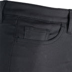 Oxford (SALE) Women's Motorcycle Jegging - Armourlite (AA) Single Layer (Waxed Black) *Short Leg*