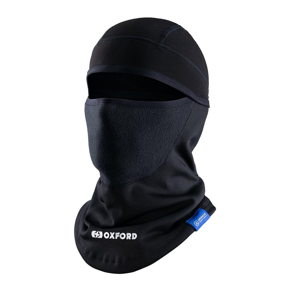 Oxford (2025) Thermals - Advanced Windproof Balaclava (Black)