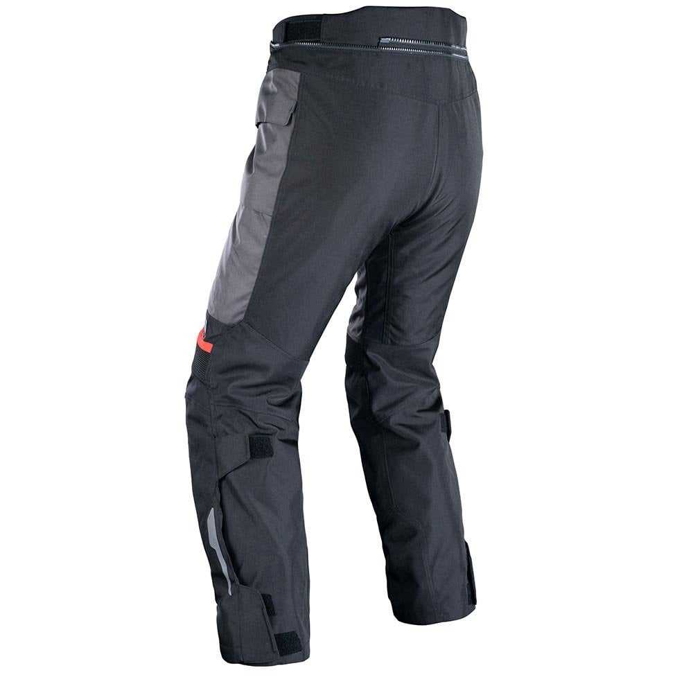 Oxford (SALE) Motorcycle Textile Pant - Rockland (Charcoal/Black/Red) *Regular Leg*