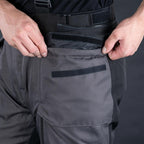 Oxford (SALE) Motorcycle Textile Pant - Rockland (Charcoal/Black/Red) *Regular Leg*