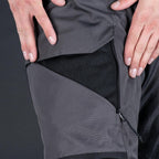 Oxford (SALE) Motorcycle Textile Pant - Rockland (Charcoal/Black/Red) *Regular Leg*