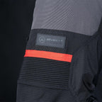 Oxford (SALE) Motorcycle Textile Pant - Rockland (Charcoal/Black/Red) *Regular Leg*