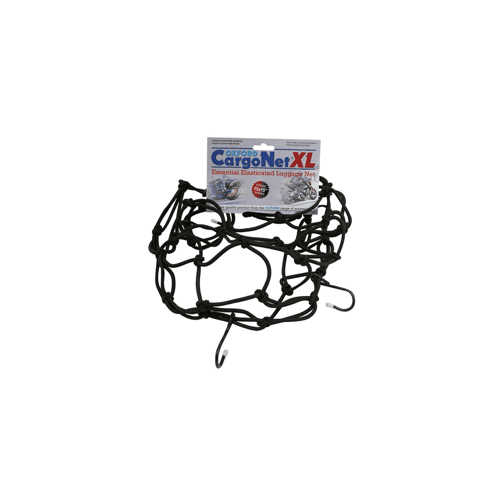Oxford - Cargo Net XL (17inx17in) Black (OX666)