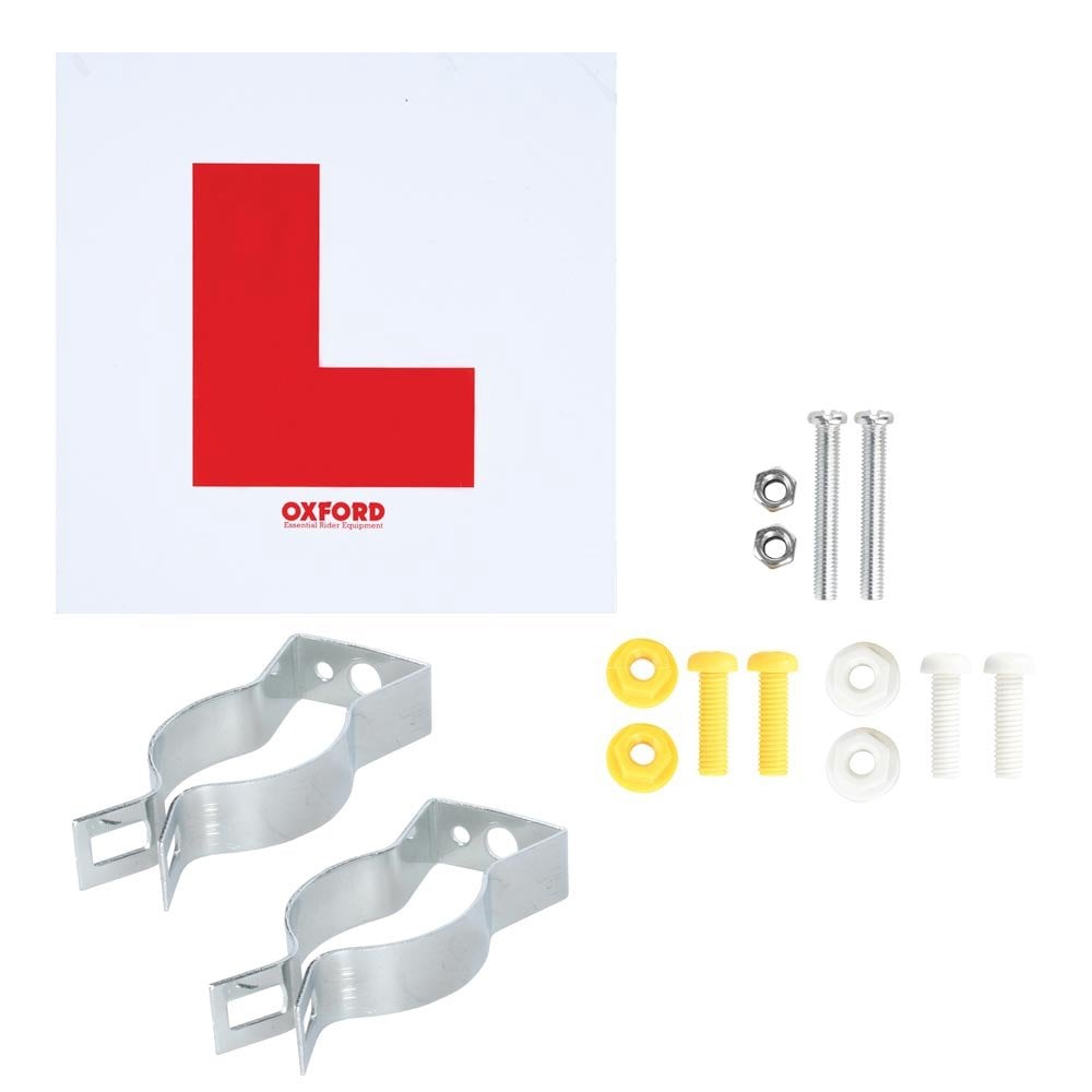 Oxford - L-Plates - Kit (Front and Rear) (OX792)
