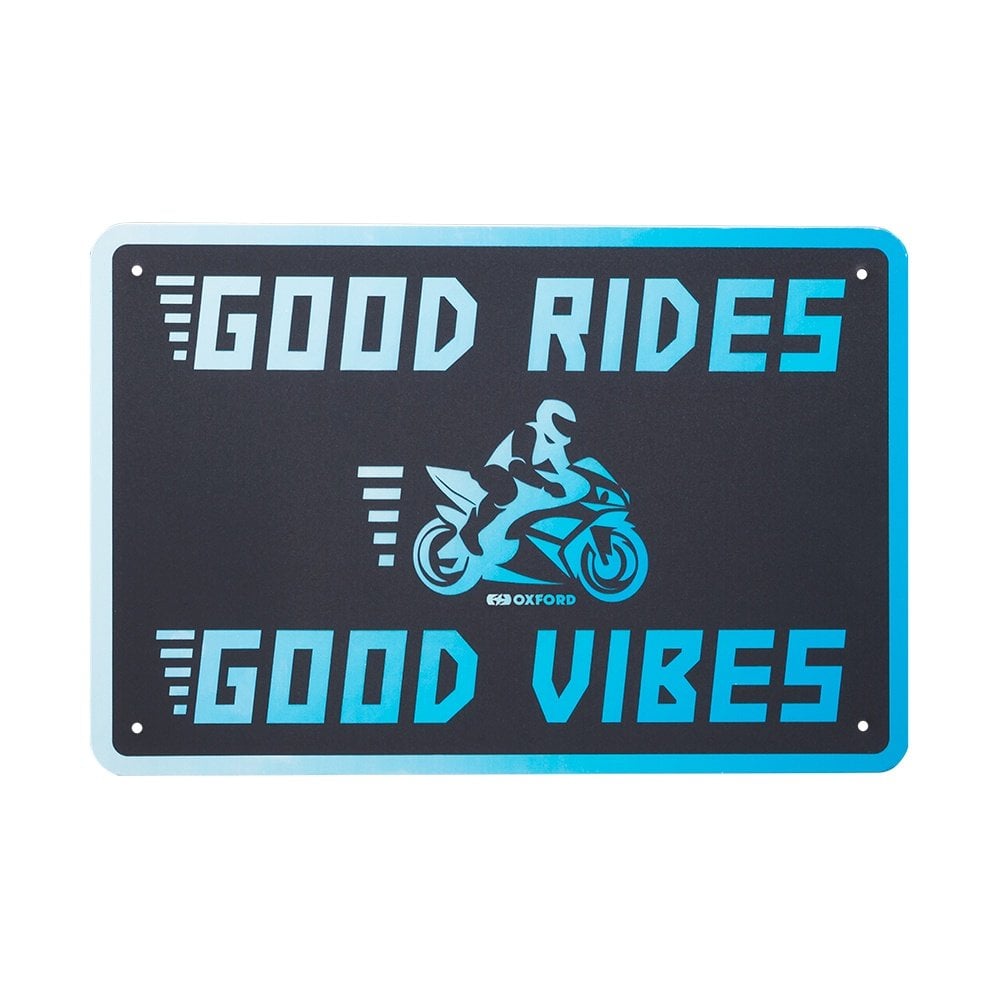 Oxford Accessories - Garage Metal Sign - Good Vibes (OX379)