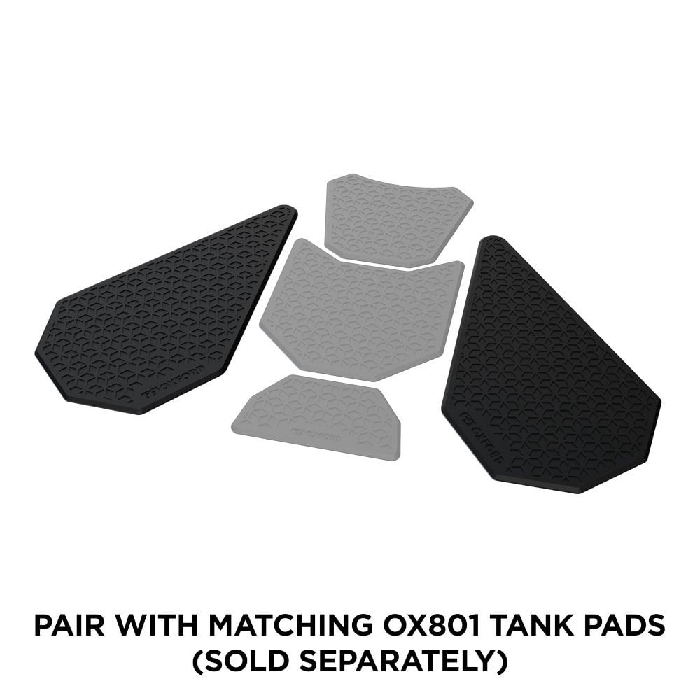 Oxford Gripper - Adventure Tank Pad (Sides)(OX802)