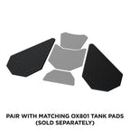 Oxford Gripper - Adventure Tank Pad (Sides)(OX802)