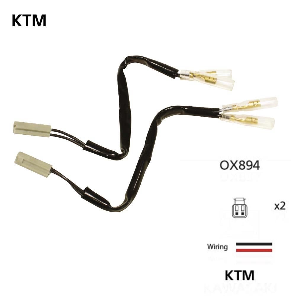 Oxford Indicator Leads - OX894 (KTM)