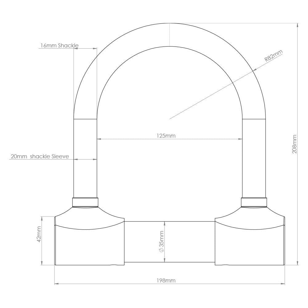 Oxford Security - Alarm-D Lock Scoot (LK358/LK220)