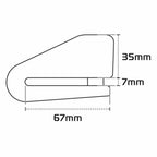 Oxford Security - Alpha XA14 Alarm Stainless Disc Lock  (14mm Pin)