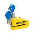Oxford Security - Alpha XA14 Alarm Stainless Disc Lock  (14mm Pin)