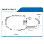 Oxford Security - Retra Cable (LK100)