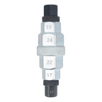 Oxford Tools - Front Wheel Spindle Key 6 IN 1 (OX782)