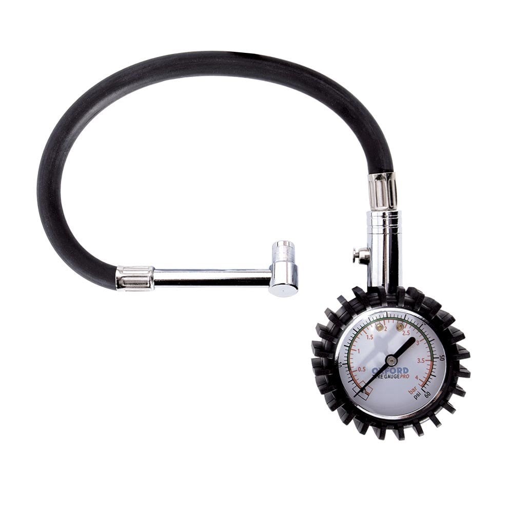 Oxford Tyre Air Pressue Gauge - Pro 0-60psi (OX750)