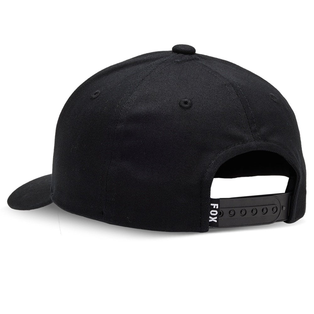 FOX Racing Youth Cap - LEGACY 110 Snapback Hat (Black)