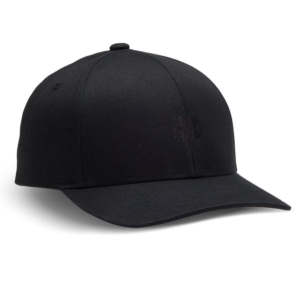 FOX Racing Youth Cap - LEGACY 110 Snapback Hat (Black/Black)