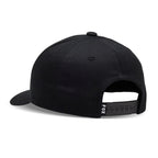 FOX Racing Youth Cap - LEGACY 110 Snapback Hat (Black/Black)