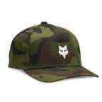 FOX Racing Youth Cap - FOX HEAD Camo 110 Snapback Hat (Green Camo)