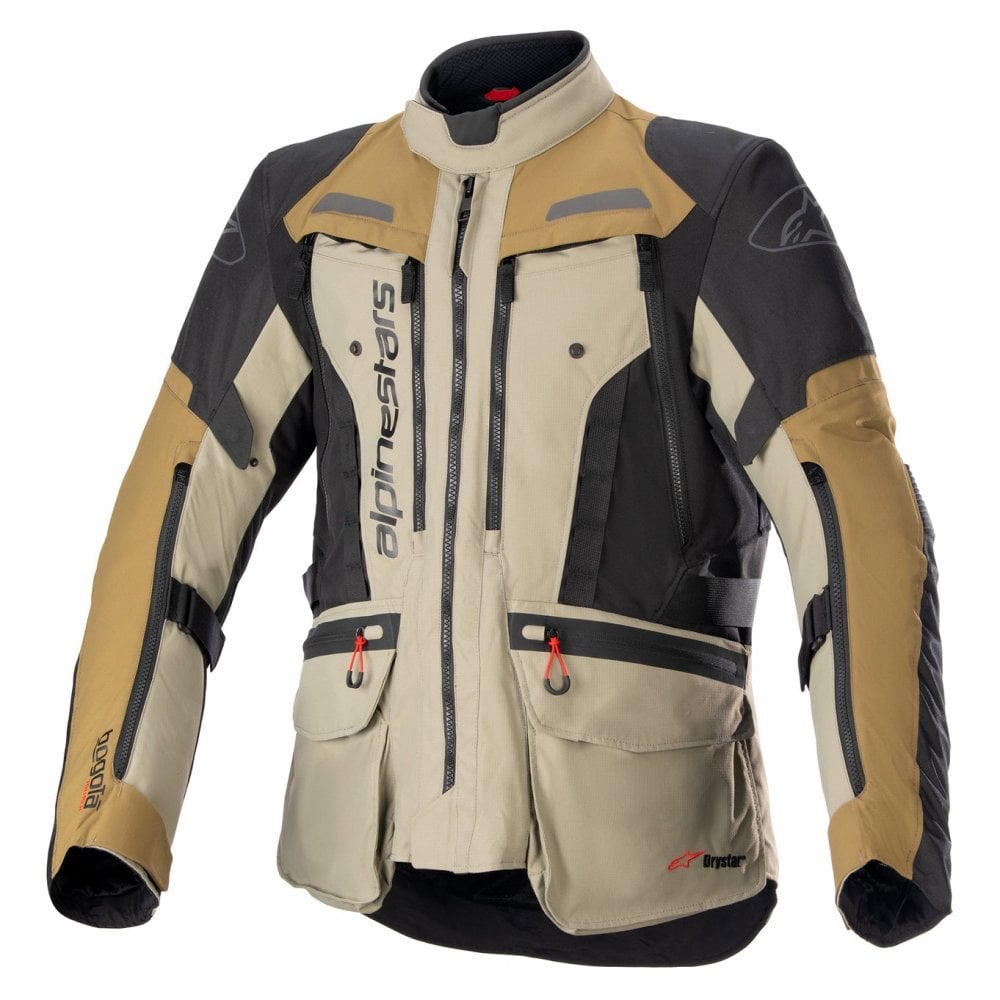 Alpinestars Bogota Pro Drystar Motorcycle Adventure | Touring Textile Jacket (Vetiver/Military Olive)